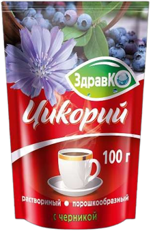 «ЗдравкО» Цикорий растворимый с черникой 100г*12шт