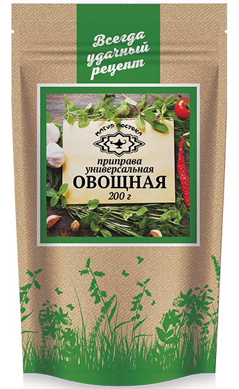 F06. Spices ~ Приправа универсальная овощная 200гр*25шт