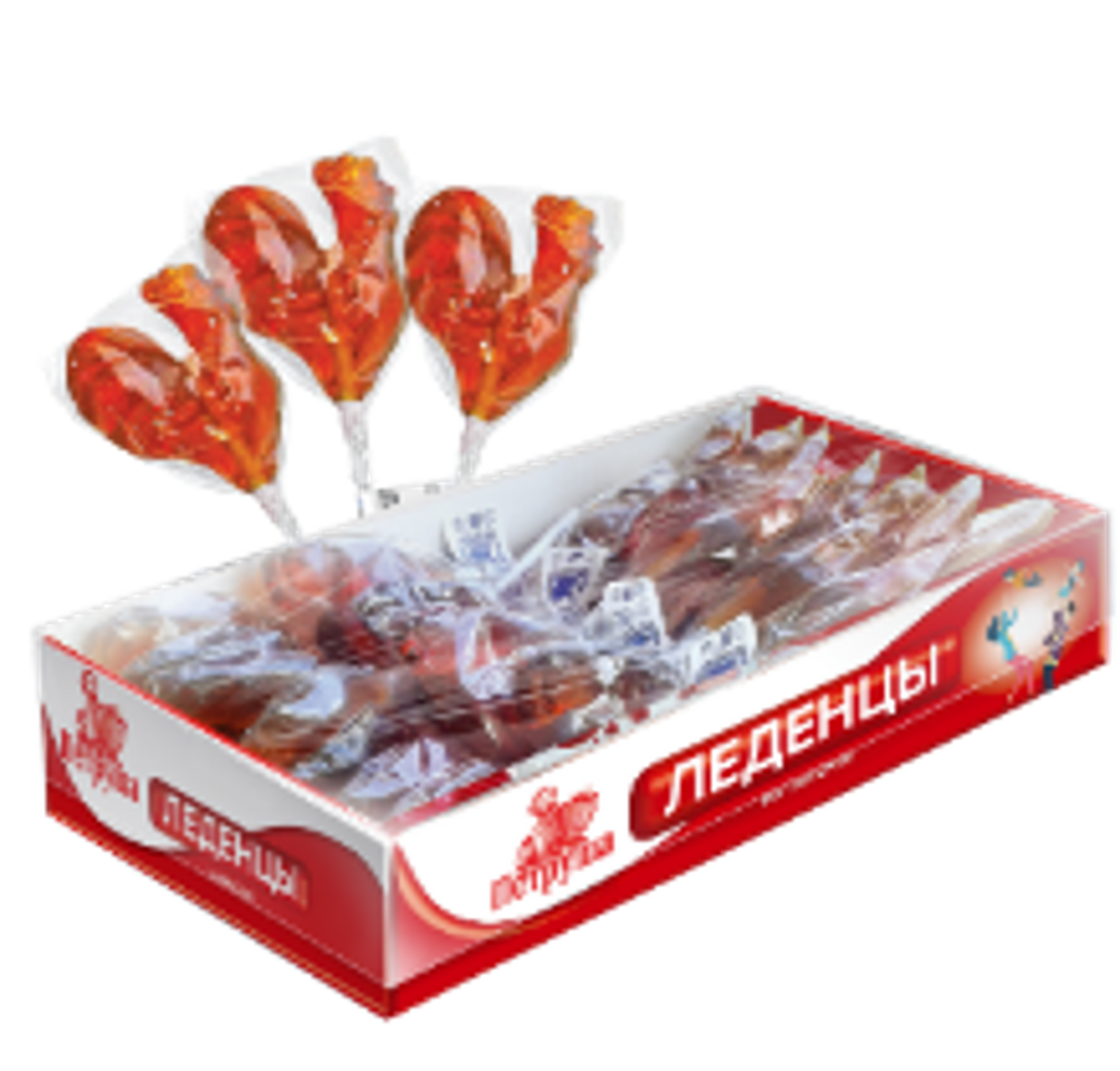 A11. Caramel ~ Петруша Леденцы на палочке 20г*22шт