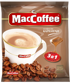 «MacCoffee Растворимый MacCoffee Карамель 18гр*25шт