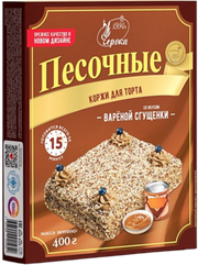 6.4 Cake Layers ~ Корж для торта Варёная сгущенка 400г*12шт