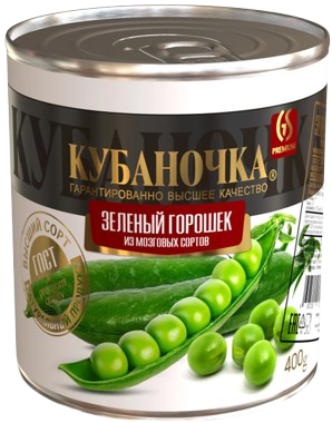 H07. Pickled Vegetables ~ Горошек зеленый 400гр*12шт