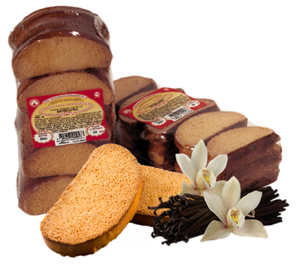 A03. Crackers ~ Сухари Ванильные 350г*16шт.