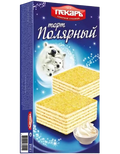*Пекарь* Торт вафельный Полярный сливочный 213гр*9шт