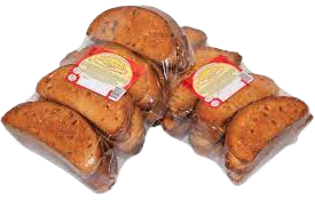 A03. Crackers ~ Сухари  с изюмом 350г*18шт