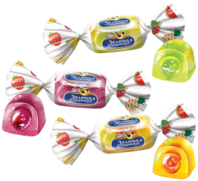 «КДВ» Конфеты желейные Золотая стрекоза 500гр*12шт