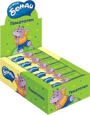 A08. Chocolate Bars ~   Гематоген Бегемотик Бонди 40гр*18шт