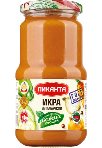Vegetable Spreads ~ *Пиканта* Икра из кабачков 450гр*6шт