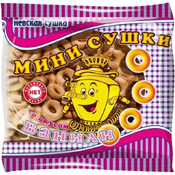 Сушка мини «Невская» с вкусом ванили 200гр*20шт