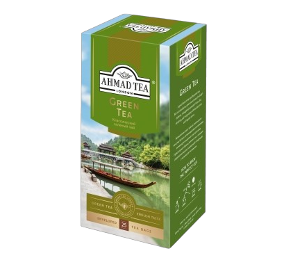 «Ahmad Tea» Чай Green Tea Классический зеленый чай 25п*12шт
