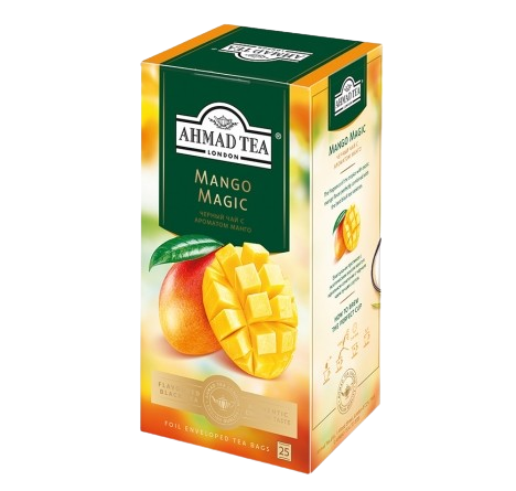 «Ahmad Tea» Чай Mango Magic Черный чай с ароматом манго 25п*12шт