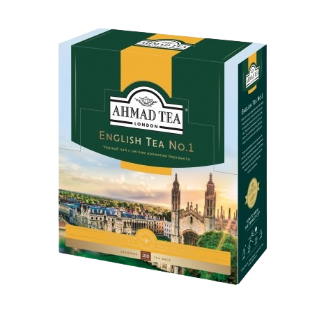 «Ahmad Tea» Чай English Tea No.1 Черный чай с легким ароматом бергамота 100гр*12шт