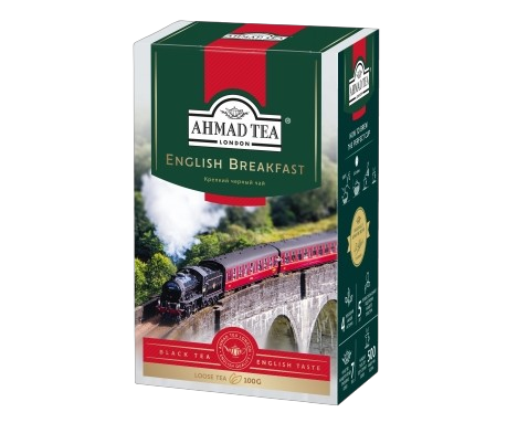 «Ahmad Tea» Чай English Breakfast Крепкий черный чай 100гр*12шт