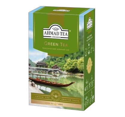 «Ahmad Tea» Чай Green Tea Классический зеленый чай 100гр*12шт