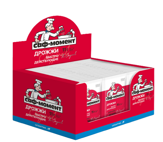 Сафт-момент® Дрожжи быстродействующие 11г*60шт