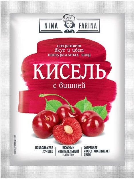 Tea & Kisel ~ «Nina Farina» Кисель с вишней 110гр*20шт