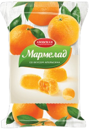 2. Marmalade ~ Мармелад со вкусом апельсина 300г*12шт