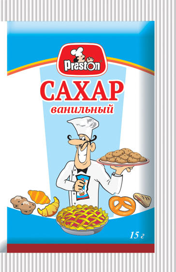 Preston® Сахар Ванильный 15г*40шт