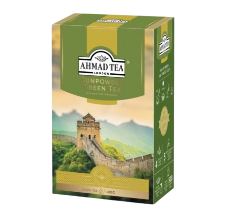 «Ahmad Tea» Чай Gunpowder Green Tea 100г*12шт