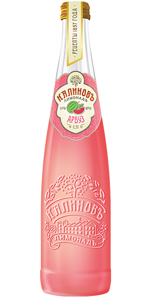 0. Mineral Water | Carbonated Drinks ~ Калиновъ Лимонадъ Арбуз 500мл*12шт