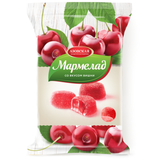 «Азовская» Мармелад со вкусом вишни 300г*12шт