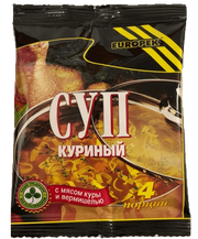 E02. Dry soup ~ Суп Куриный с вермишелью 75г*20шт
