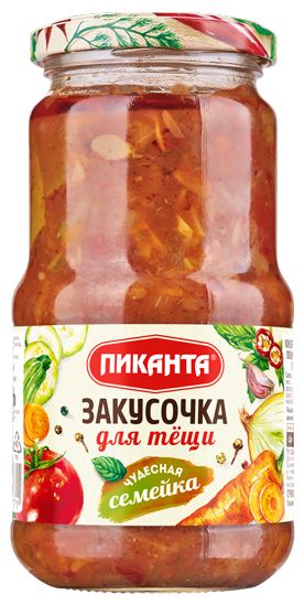 "Пиканта" Закусочка для тёщи, 440г/6шт.