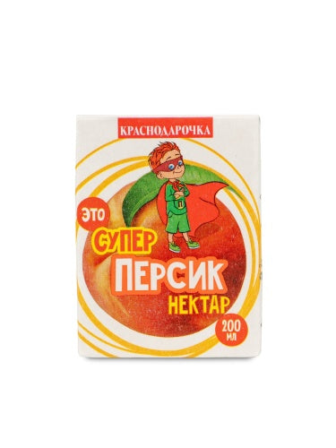 Персиковый нектар для детского питания «Краснодарочка», 0,2 л