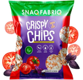 Healthy Food ~ *SNAQ FABRIQ* Чипсы протеиновые "Томат и базилик" 50гр*14шт