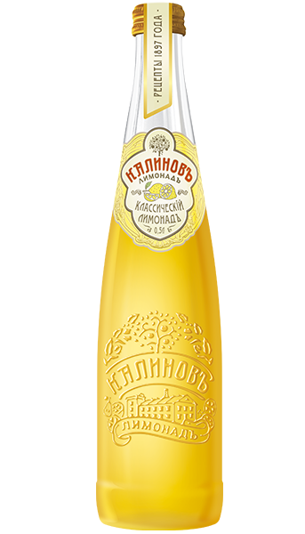 0. Mineral Water | Carbonated Drinks ~ Калиновъ Лимонадъ Классический 500мл*12шт