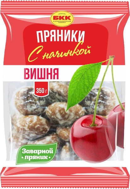 3.10 Gingerbread~ Пряники Вишня 350гр*15шт