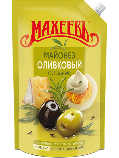 «Махеевъ» Майонез оливковый 770гр*10шт