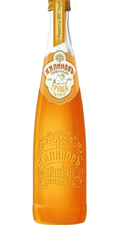 0. Mineral Water | Carbonated Drinks ~ Калиновъ Лимонадъ Груша 500мл*12шт