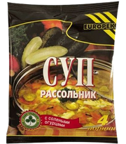 E02. Dry soup ~ Суп Рассольник 90г*20шт