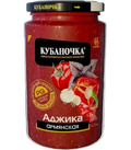 Vegetable Spreads ~ «Кубаночка» Аджика армянская 500гр*12шт