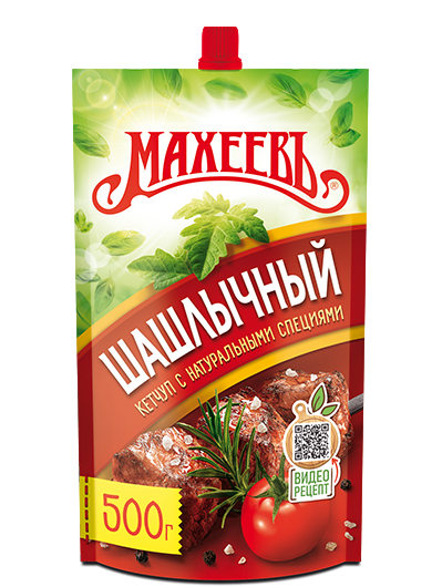 «Махеевъ» Кетчуп Шашлычный 500г*10шт
