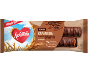 A08. Chocolate Bars ~  Батончики с карамелью Брауни в глазури 50гр*12шт
