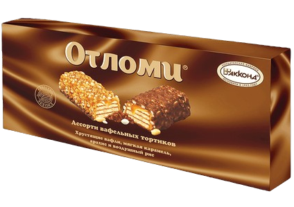 6.2 Wafer Cake ~ Вафельный торт Отломи Ассорти 250гр*6шт