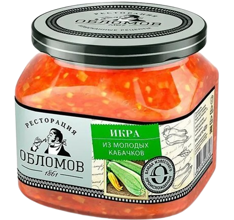 H01. Pickled Vegetables ~ Икра из молодых кабачков 420гр*6шт