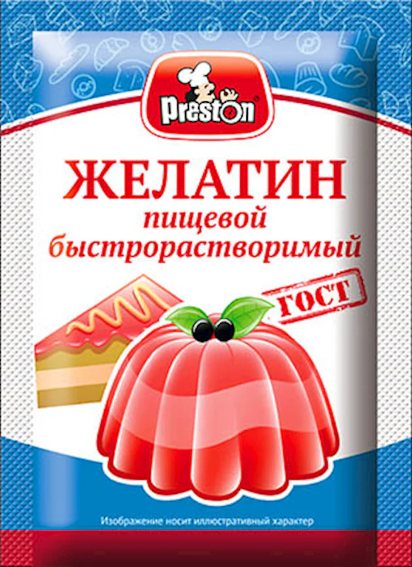 F09. Spices ~ Желатин пищевой 10гр*35шт