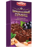 *Пекарь* Торт вафельный Шоколадный принц с арахисом и изюмом 260*9шт (60398)