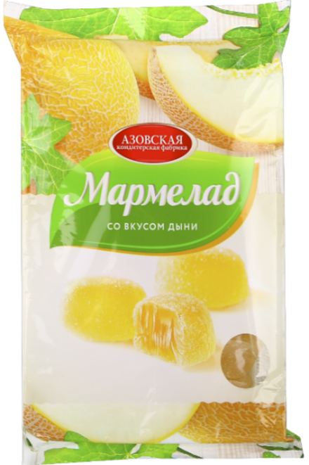 «Азовская» Мармелад со вкусом дыни 300г*12шт