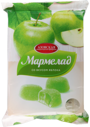 2. Marmalade ~ Мармелад со вкусом яблока 300г*12шт