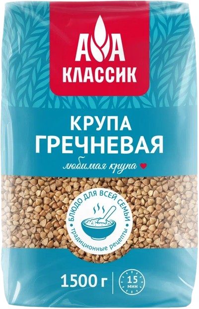 D01. Grains ~ Гречка АгроАльянс 1,5кг*6шт