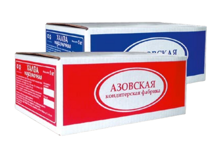 «Азовская» Халва подсолнечная с ядром подсолнечника 5кг