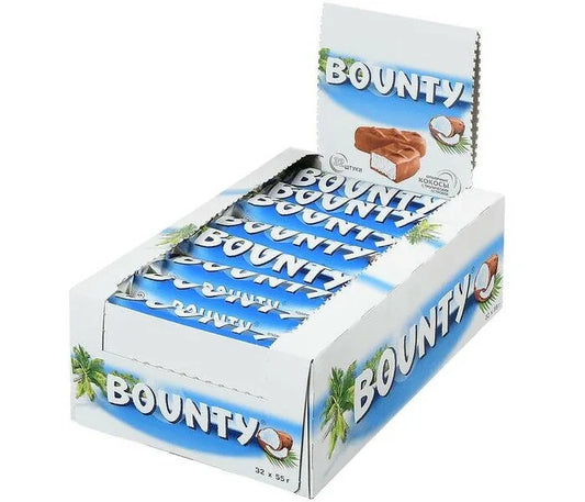 Шоколадный батончики Bounty 55гр.32шт.
