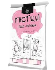 1.1 Marshmallows ~ Пастила «Нева» Пастила Бело-розовая 200г*8шт