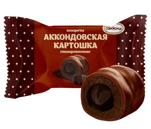 Choc Candy Kg ~  «Акконд» Арккондовская картошка 2кг/4.41lb