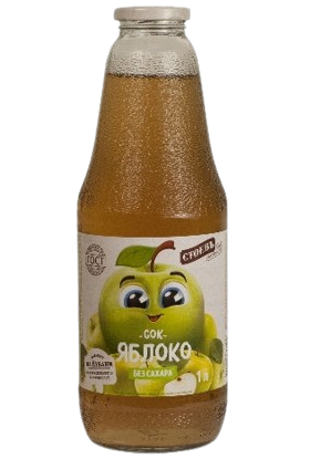 J01. Juice ~ Сок Яблочный 1л*6шт