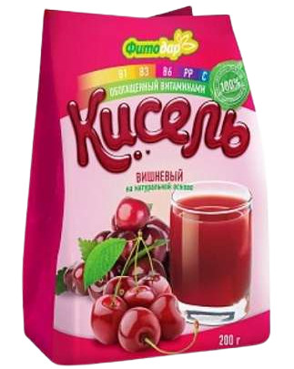 C01. Kisel ~ Кисель Вишневый 200г*15шт